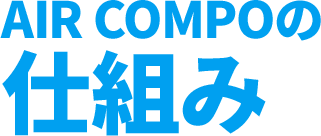 AIR COMPOの仕組み