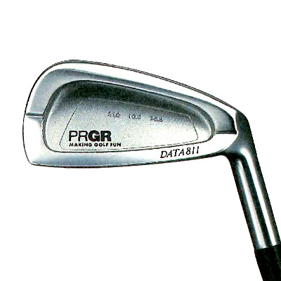 PRGR DATA811 アイアン8本セット 純正カーボンM40(SR)