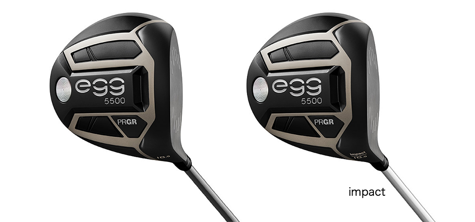 NEW egg 5500 DRIVER / NEW egg 5500 DRIVER impact | PRGR ARCHIVE
