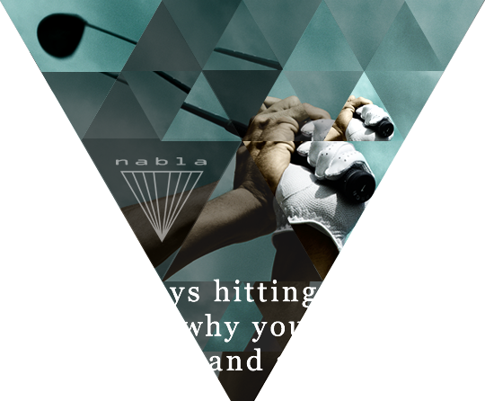 Always hitting long That's why you can be confident and aggresive.