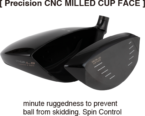 Precision CNC MILLED CUP FACE
