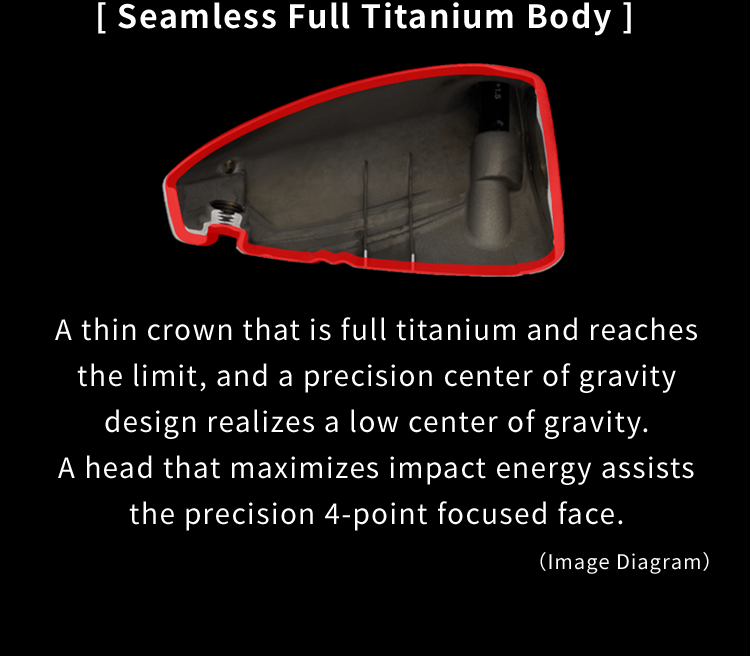 Seamless Full Titanium Body