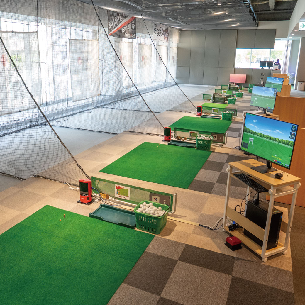 PRGR 落合南長崎店に最新の高精度測定器を完備した練習打席が新設！ただいま、練習会員募集中です。今だけ入会金無料！