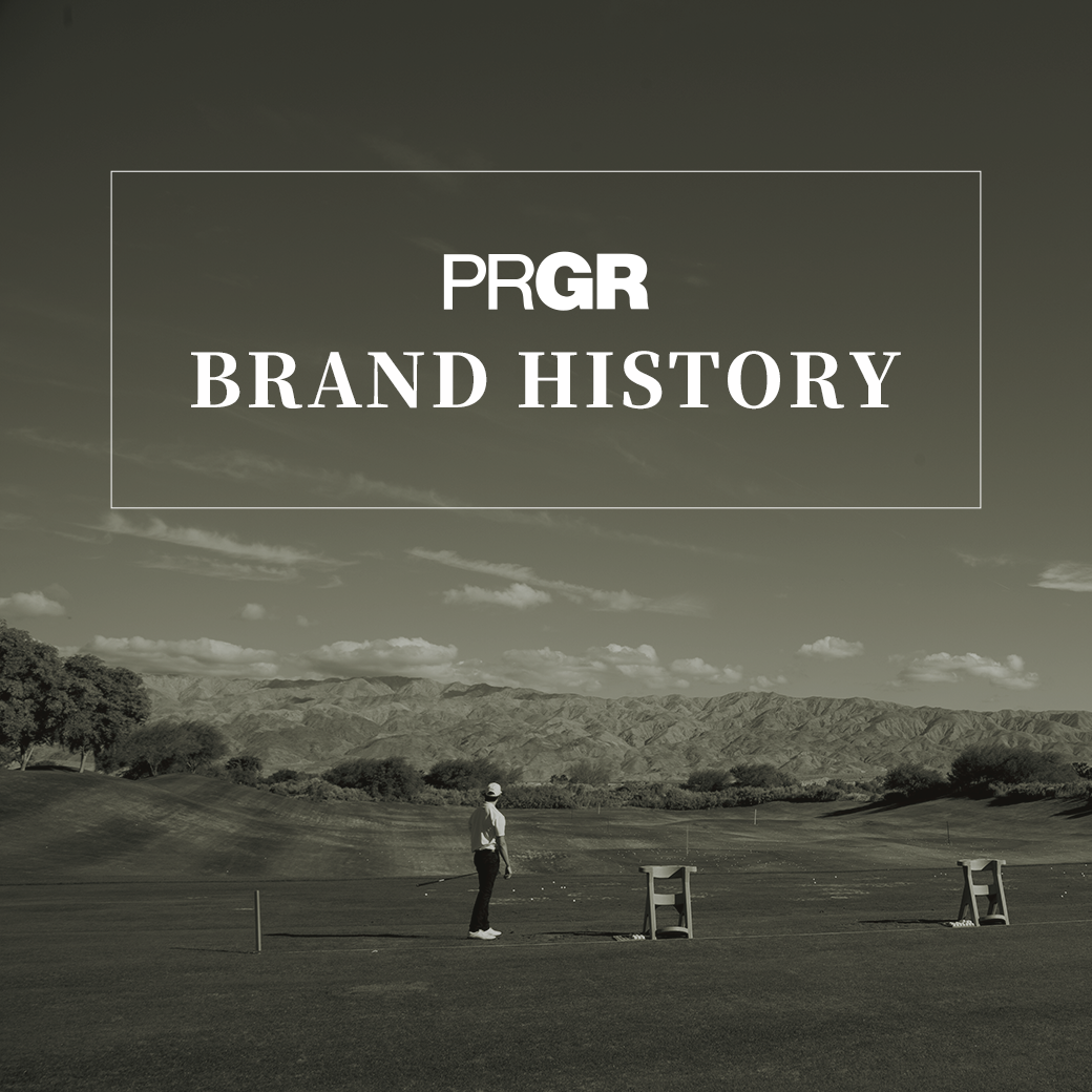 『PRGR BRAND HISTORY』PRGR40周年を記念して、ヒストリーページを開設いたしました。