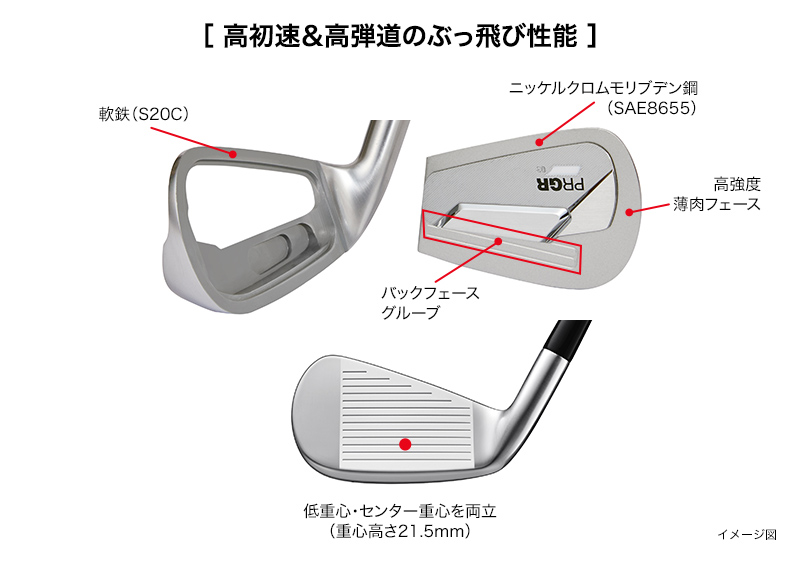 プロギア03アイアン　5本セット